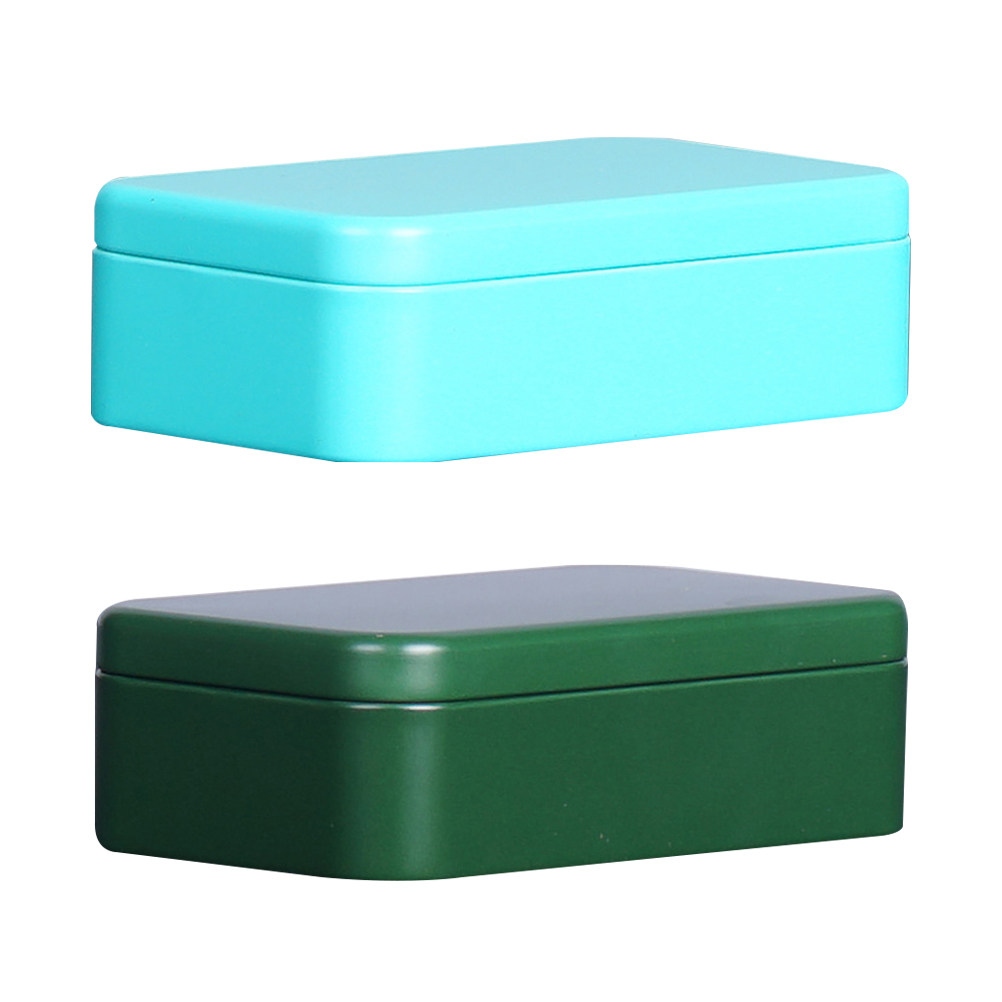 Coffee Tea Sugar Canisters - 4Pcs Metal Tea Storage Box Tinplate