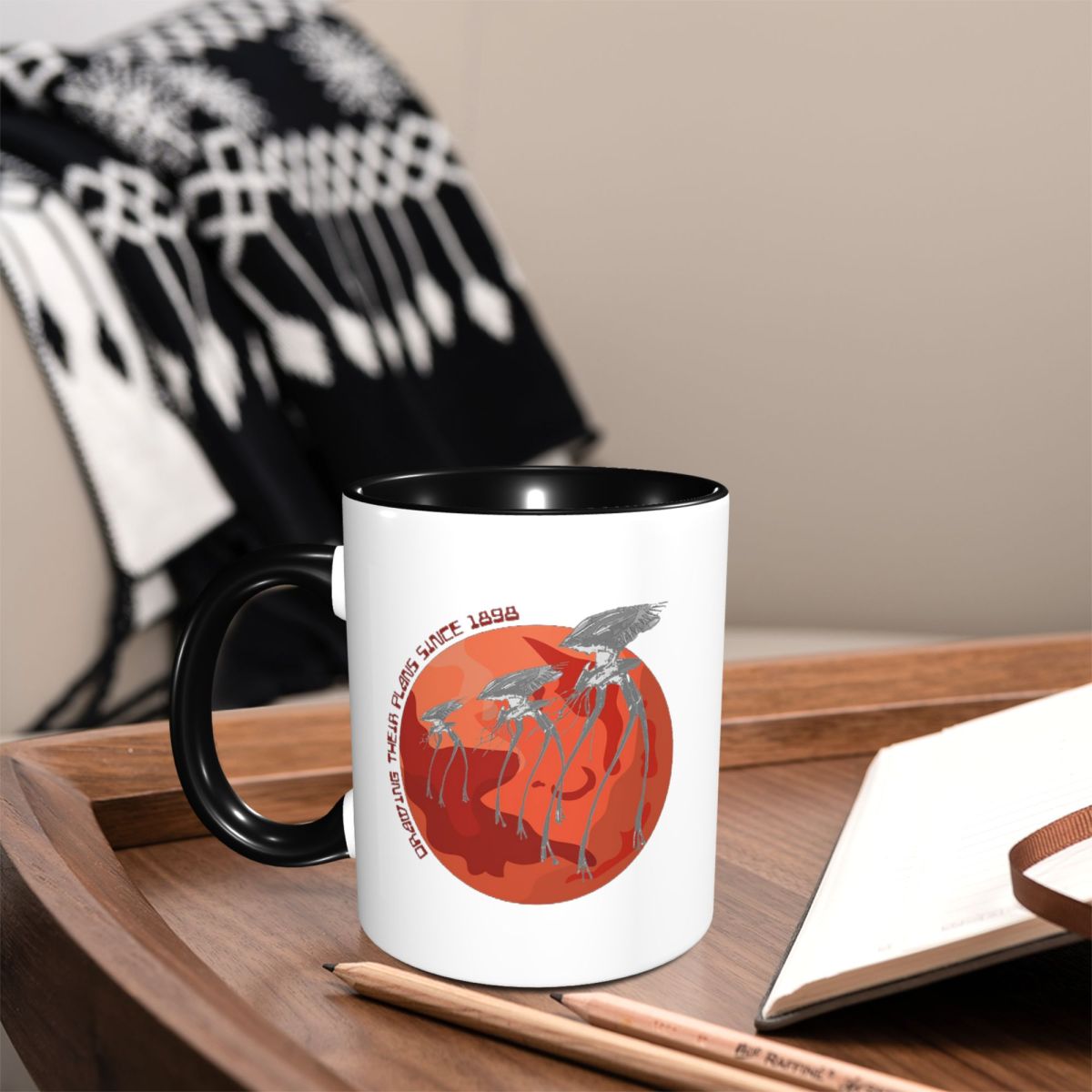 Coffee Tea World - War Of The Worlds Drawing Their
