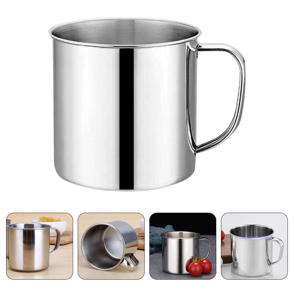 Coffee Tea - 4Pcs Children Stainless Steel Cup with