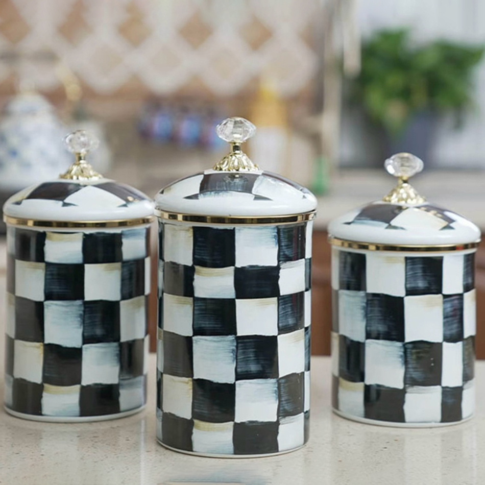 European Retro Classic Storage - đánh giá và giá Tea Coffee Sugar Container