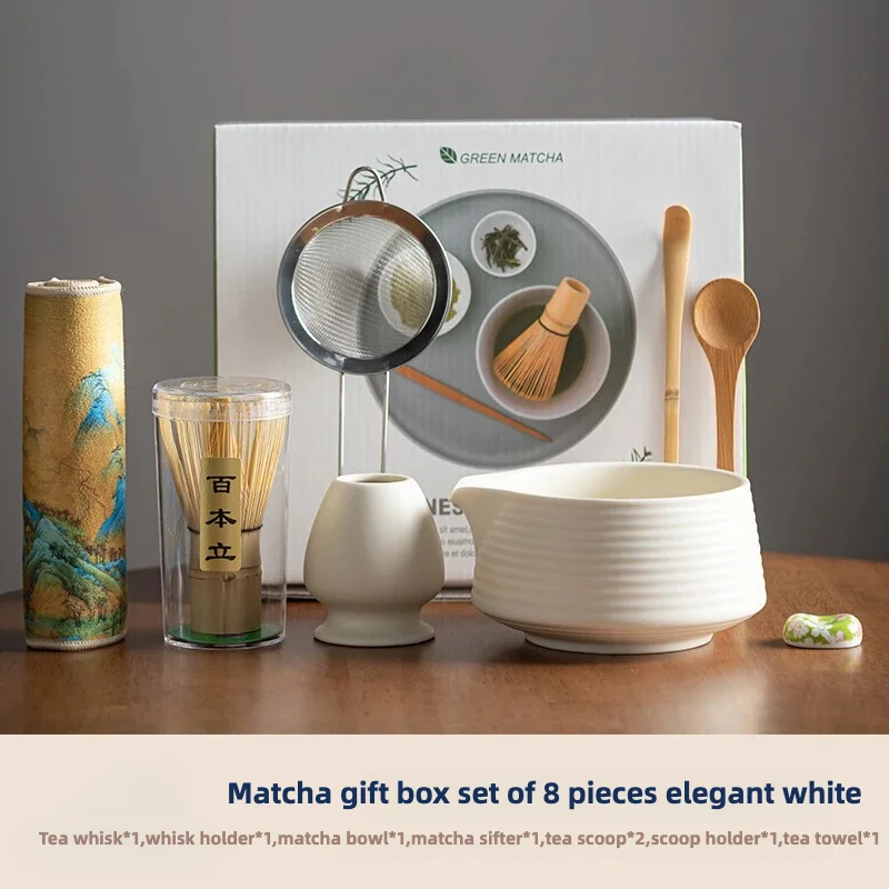 Hot 8PCS Premium Matcha Tea Se - đánh giá và giá Matcha Whisk Set