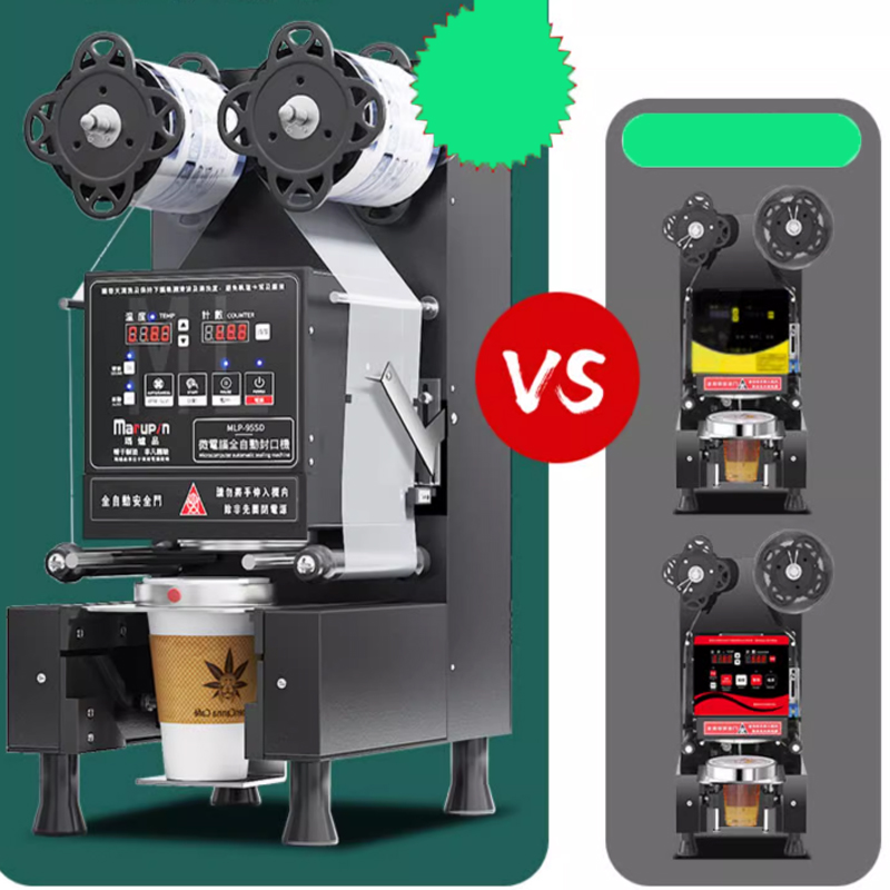 Cup Sealing Machine Fully Auto - đánh giá và giá Coffee Tea Boba