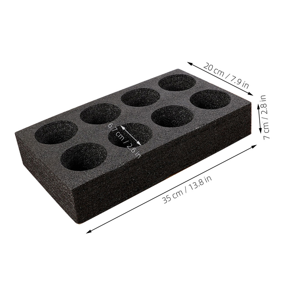 4Pcs 8-Hole Beverage Cup Tray  - đánh giá và giá Coffee Tea Pictures