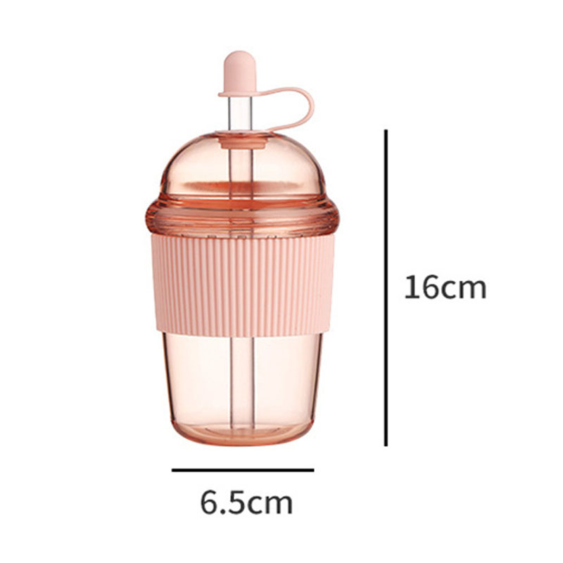 430ML Straw Cup With Lid Bubbl - đánh giá và giá Coffee Tea Boba