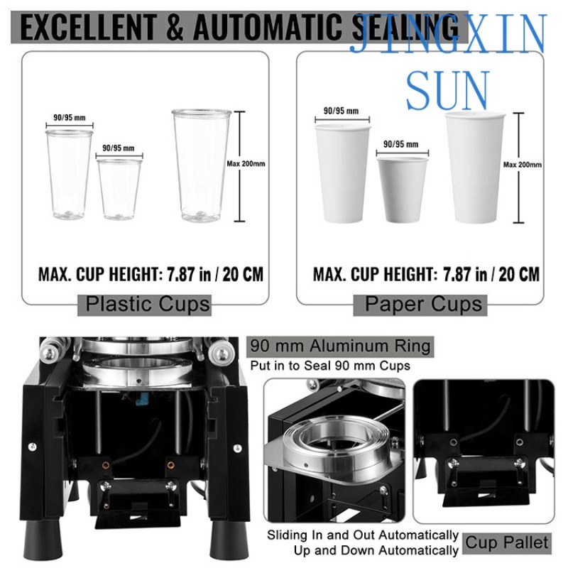 Hot-selling electric 95mm coff - đánh giá và giá Coffee Tea Boba