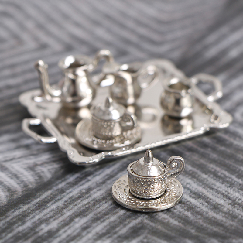 10pcs/Set 1/12 Dollhouse Minia - đánh giá và giá Coffee Tea Games