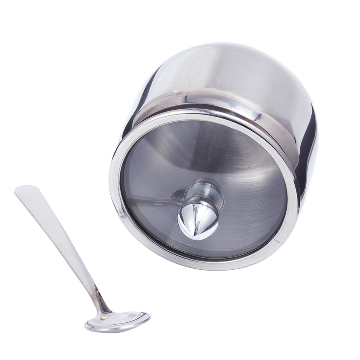 Stainless Steel Seasoning Jar  - đánh giá và giá Tea Coffee Sugar Container