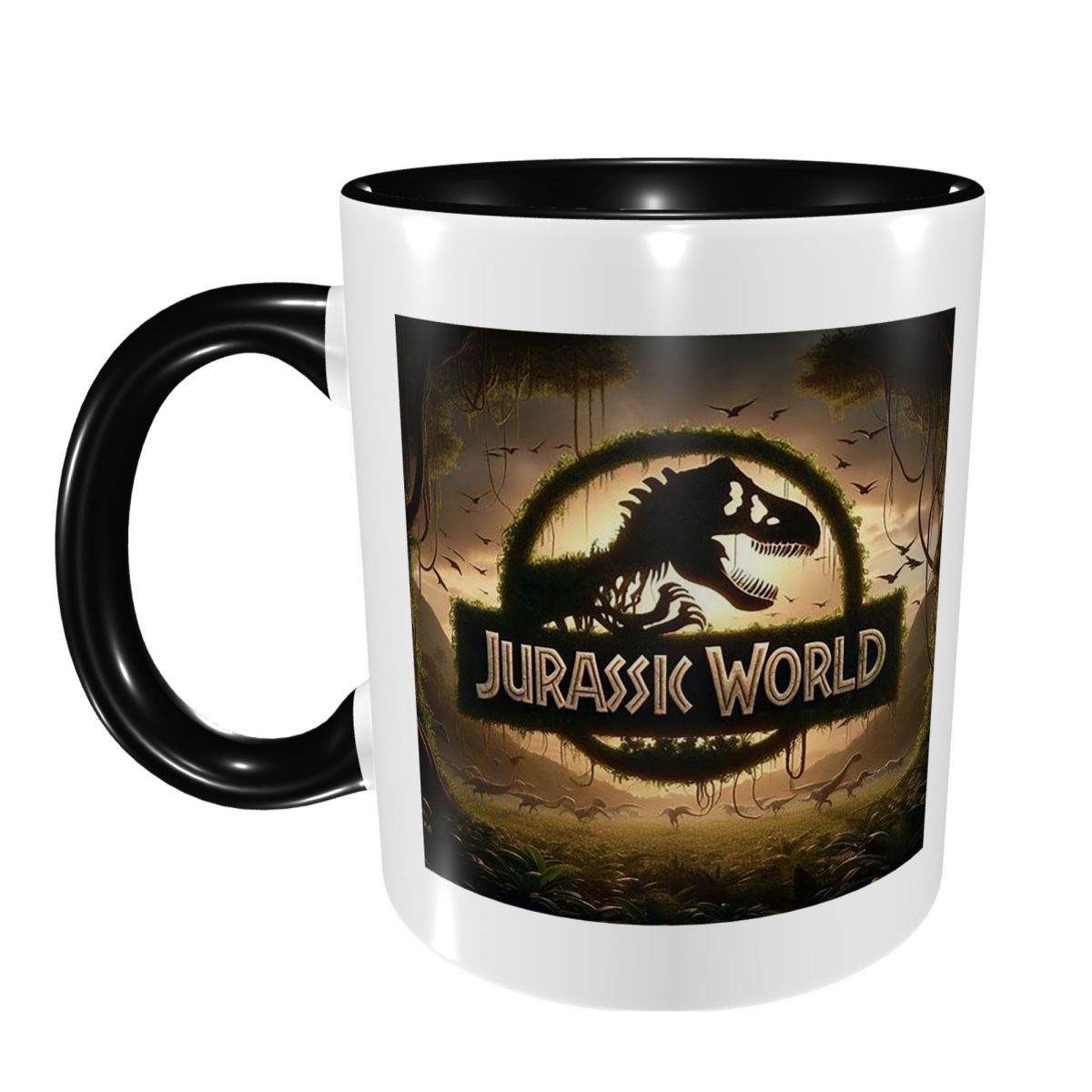 Jurassic World Mug Funny Ceram - đánh giá và giá Coffee Tea World