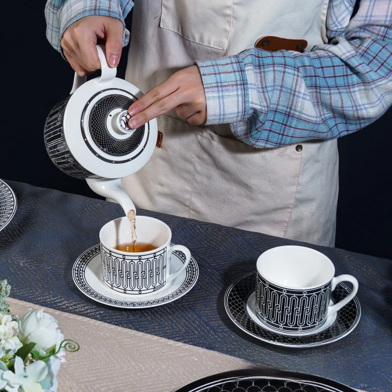 Simple European-Style Tea Set  - đánh giá và giá Coffee Tea Games