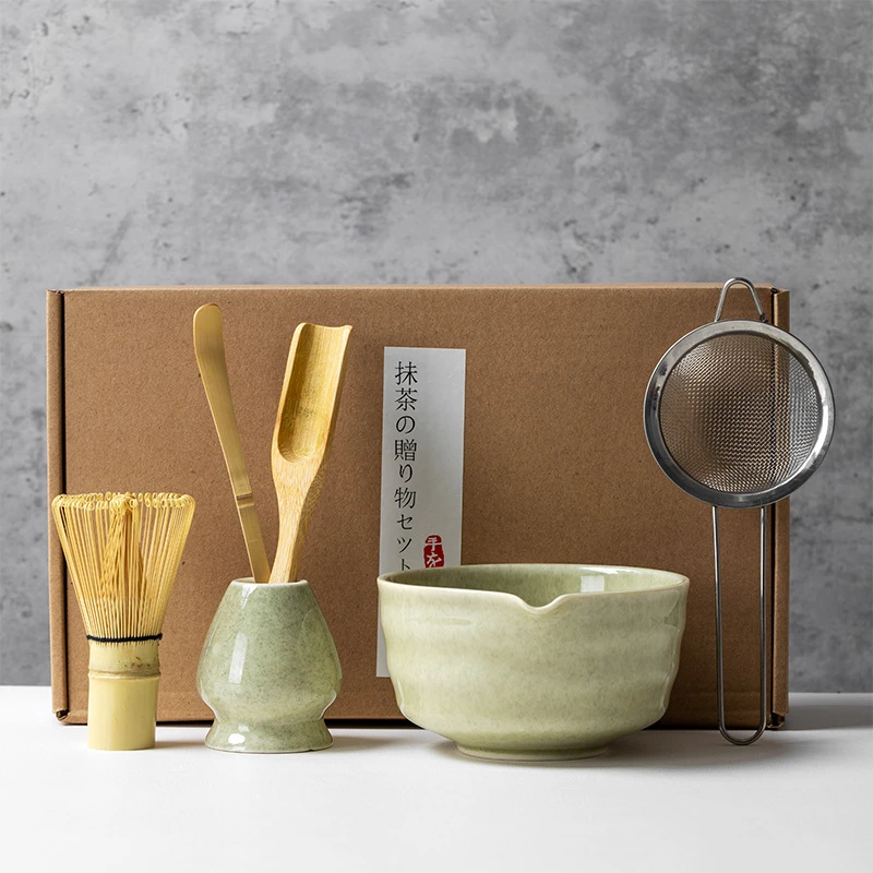 Japanese Matcha Blender Ceremo - đánh giá và giá Matcha Whisk Set