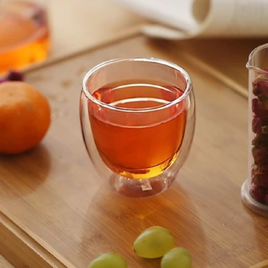 Double Walled Glass Coffee Mug - đánh giá và giá Coffee Tea Games