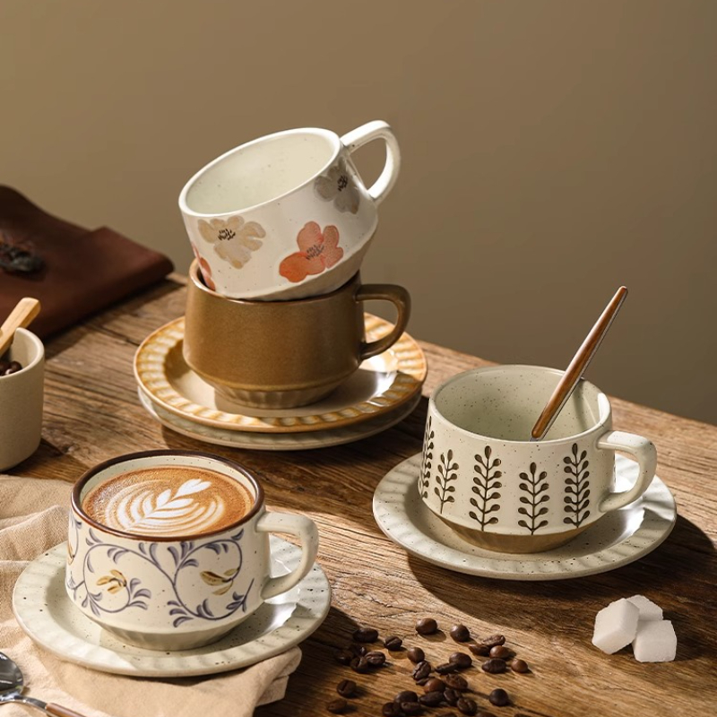 Retro Ceramic Cup Coarse Potte - đánh giá và giá Coffee Tea Games