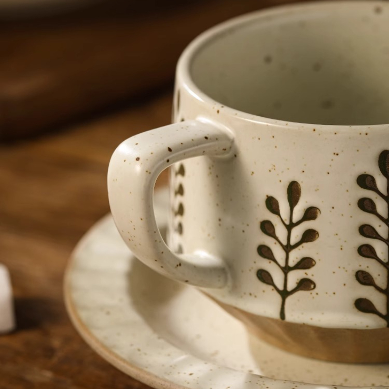 Retro Ceramic Cup Coarse Potte - đánh giá và giá Coffee Tea Games
