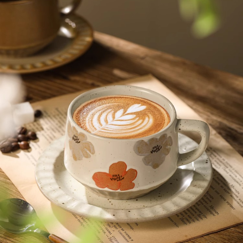 Retro Ceramic Cup Coarse Potte - đánh giá và giá Coffee Tea Games