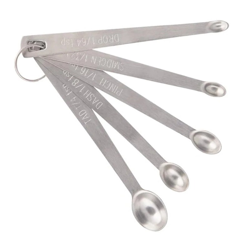 5pcs/Set Small Measuring Spoon - đánh giá và giá Coffee Tea Games