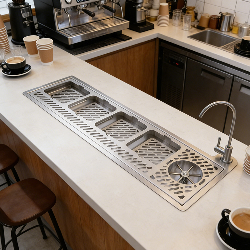 304 Stainless Steel Under Sink - đánh giá và giá Coffee Tea Boba