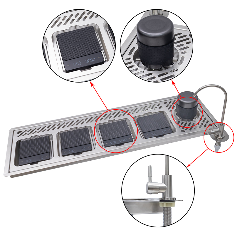 304 Stainless Steel Under Sink - đánh giá và giá Coffee Tea Boba