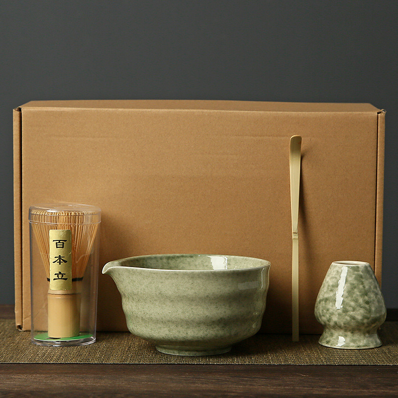 4pcs/set Japanese Ceramic Matc - đánh giá và giá Matcha Whisk Set