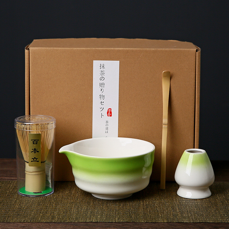 4pcs/set Japanese Ceramic Matc - đánh giá và giá Matcha Whisk Set
