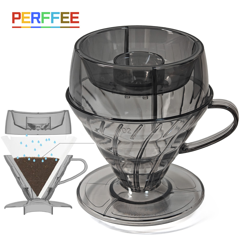 Coffee Filter Drip Shower V02  - đánh giá và giá Coffee Dripper V60