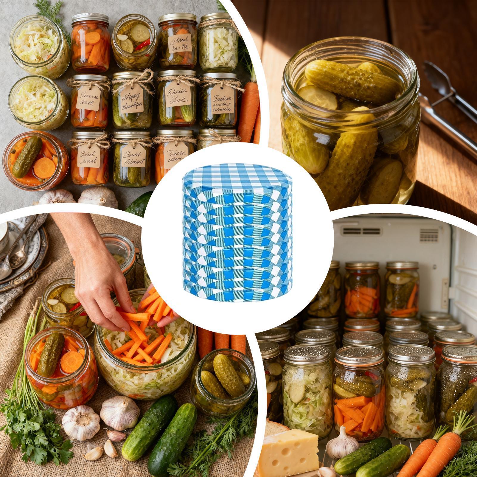 Canning Lids 50 Piece Leak Pro - đánh giá và giá Coffee Tea