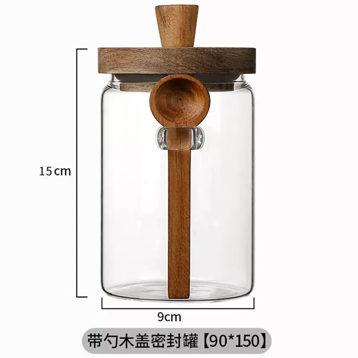 Glass Storage Jar With Airtigh - đánh giá và giá Coffee Tea Sugar Canisters