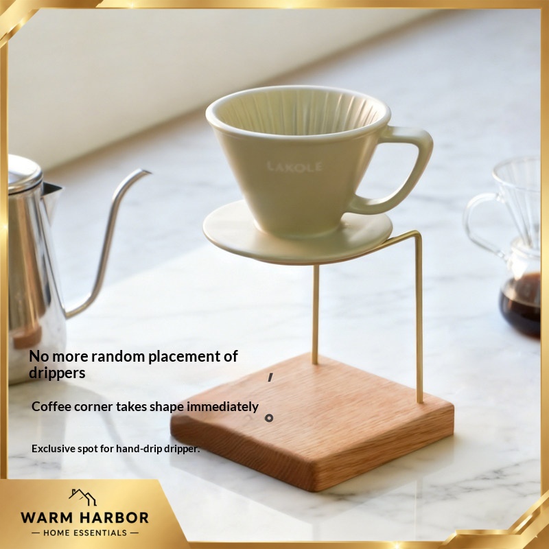 Wood Brass Pour Over Coffee St - đánh giá và giá Coffee Dripper V60
