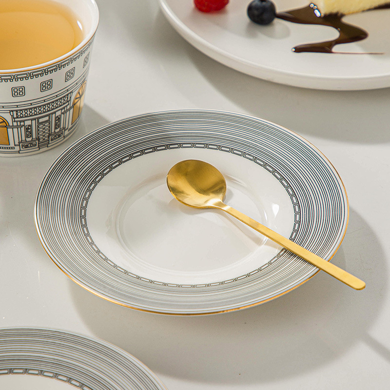Architectural Cup and Saucer C - đánh giá và giá Coffee Tea Games