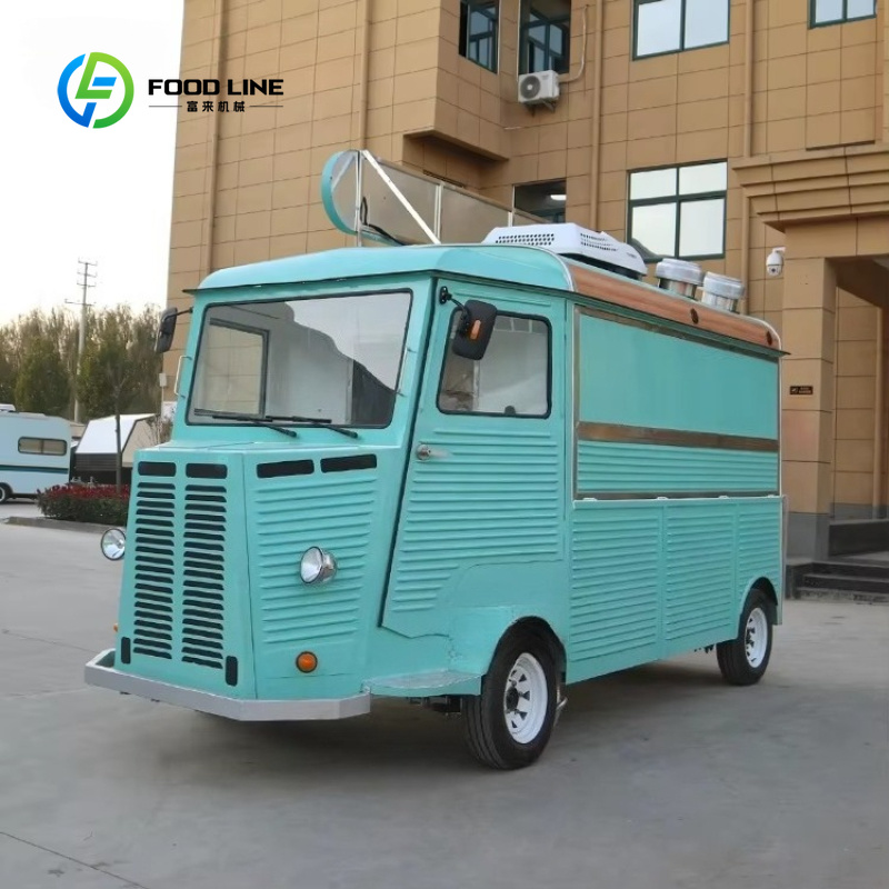 Electric Mobile Food Truck Cus - đánh giá và giá Coffee Tea Boba